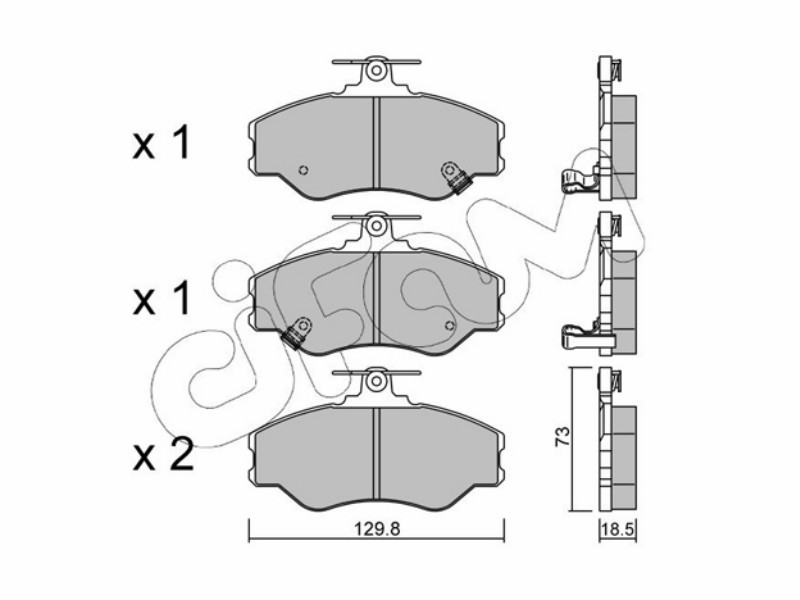 Cifam brake pads