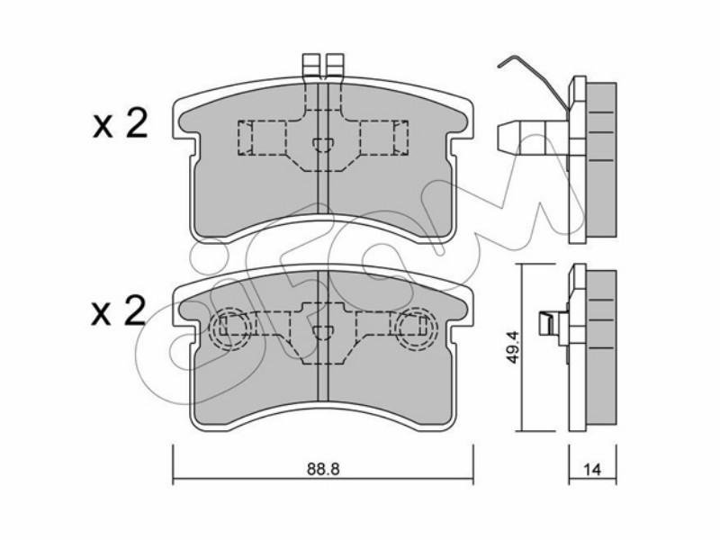 Brake pads