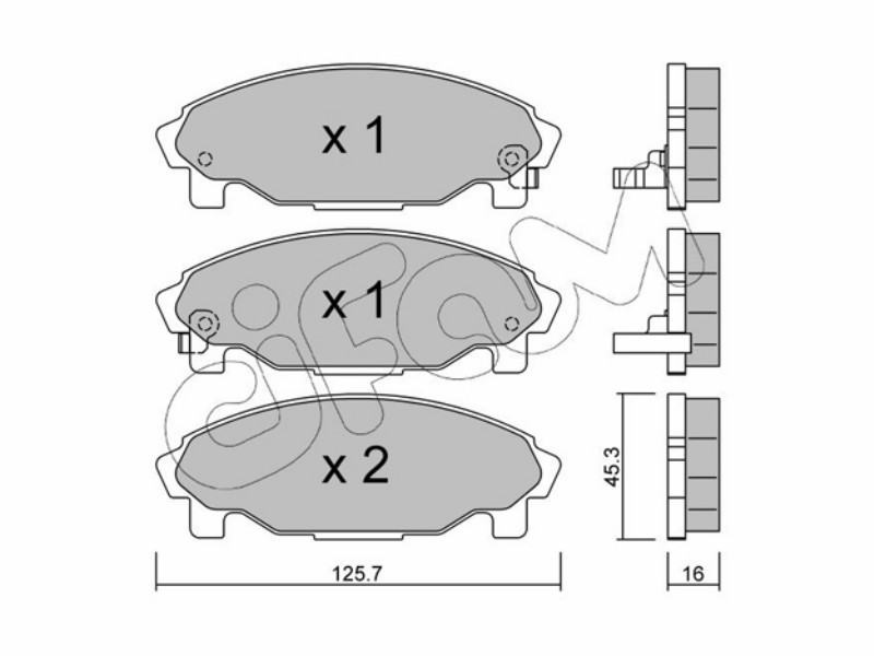 Cifam brake pads