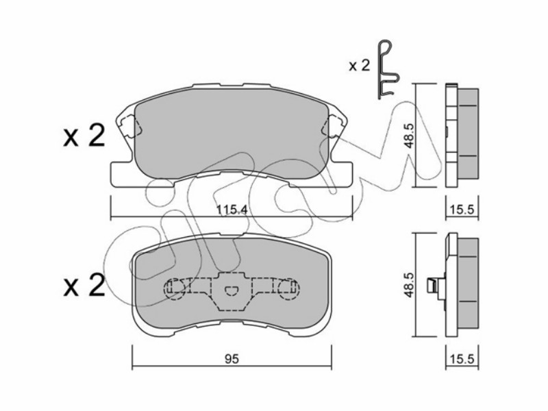 Cifam brake pads
