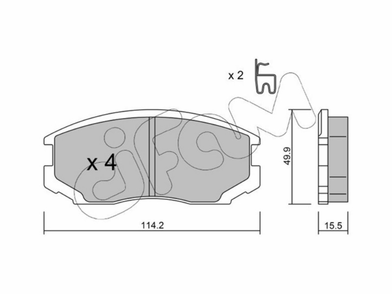 Brake pads