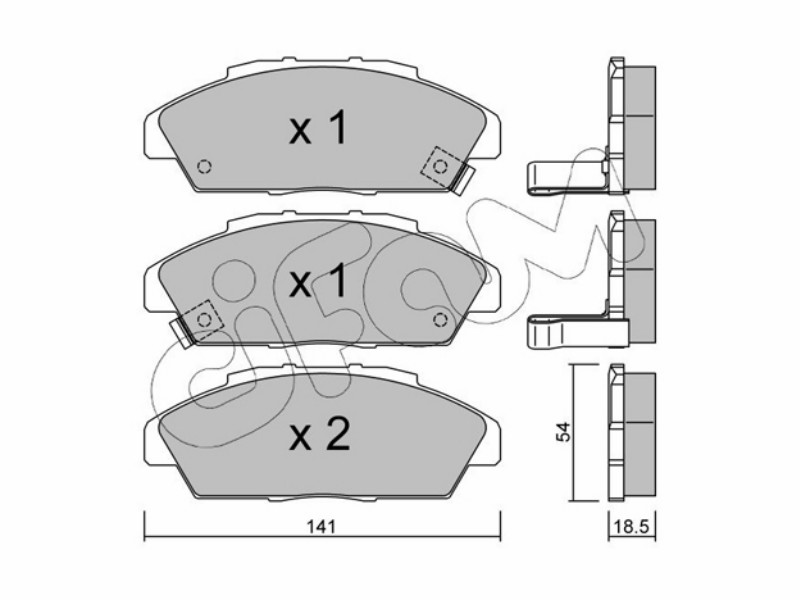Cifam brake pads