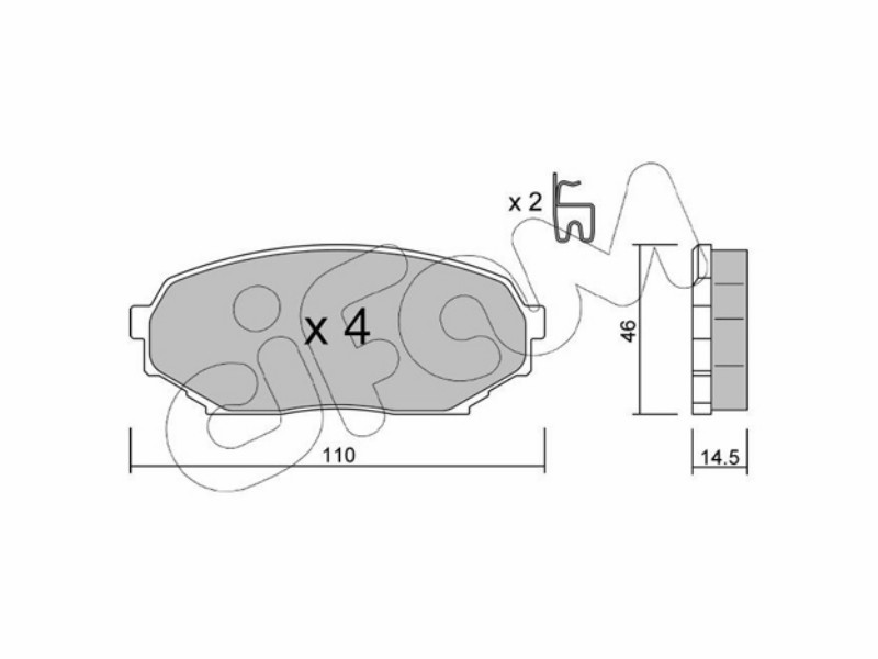 Brake pads