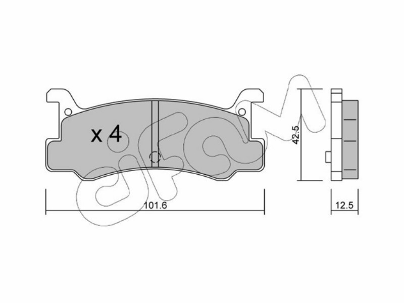 Cifam brake pads