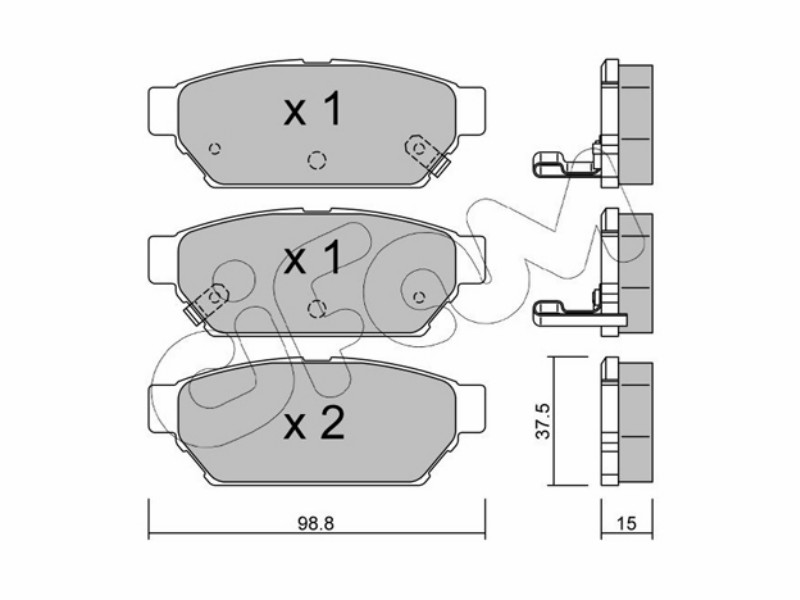 Cifam brake pads