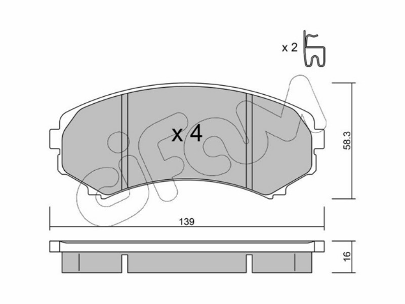 Brake pads