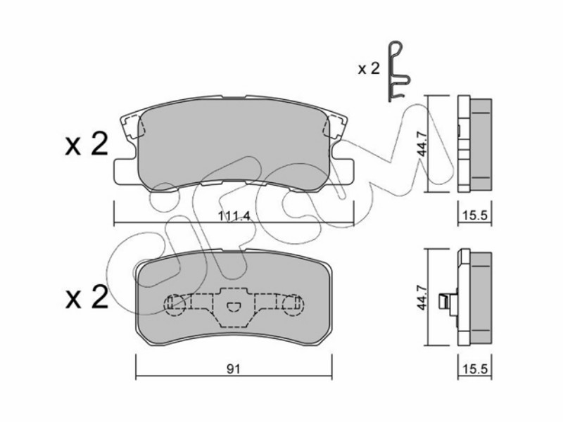 Brake pads