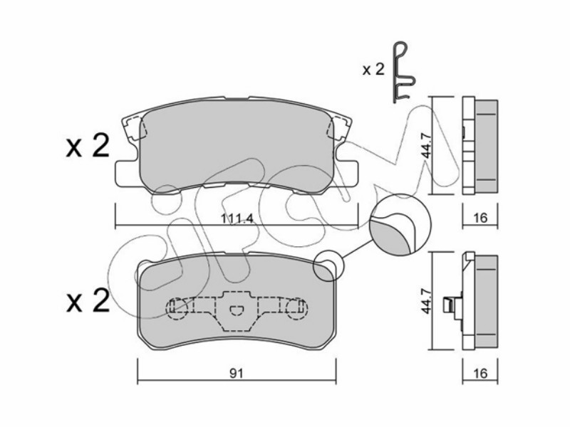 Brake pads