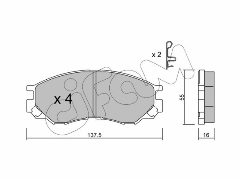 Brake pads