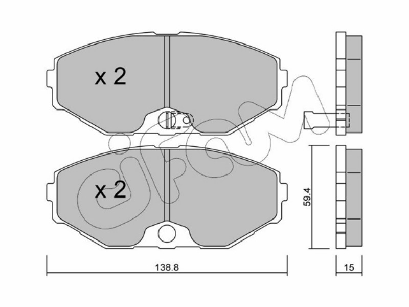 Cifam brake pads