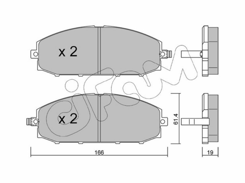 Cifam brake pads