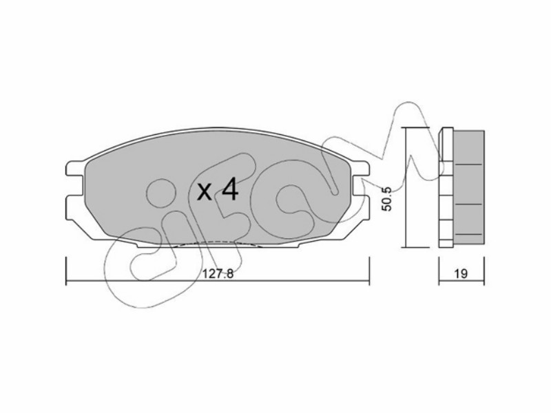 Cifam brake pads