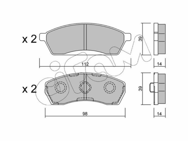Cifam brake pads