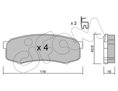 Brake pads
