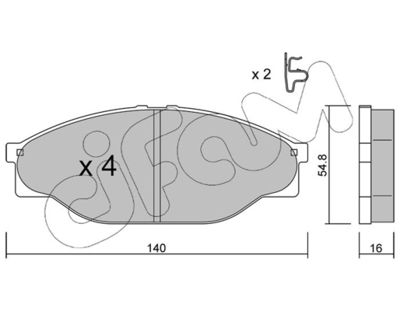 Brake pads