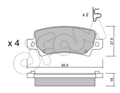 Brake pads