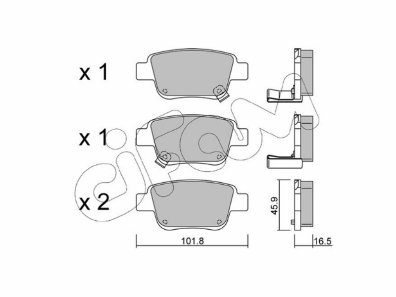 Cifam brake pads