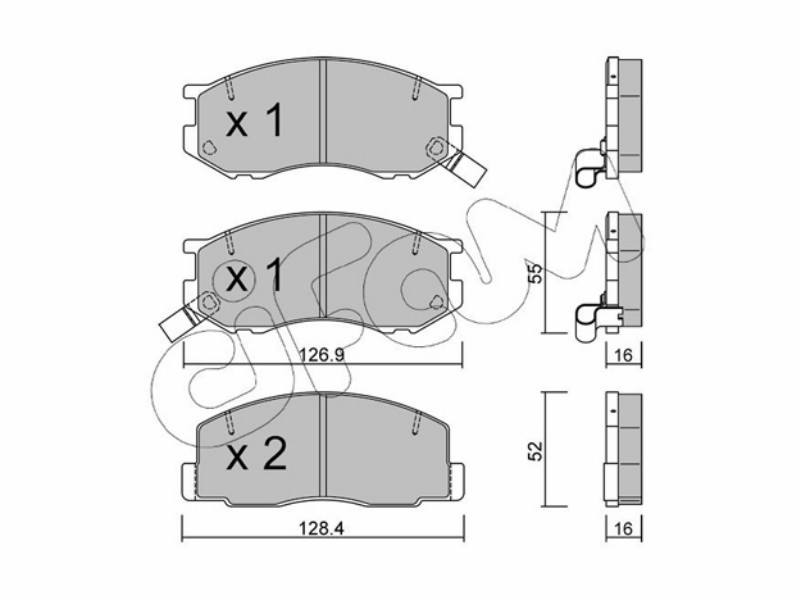 Cifam brake pads