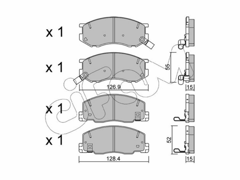 Cifam brake pads