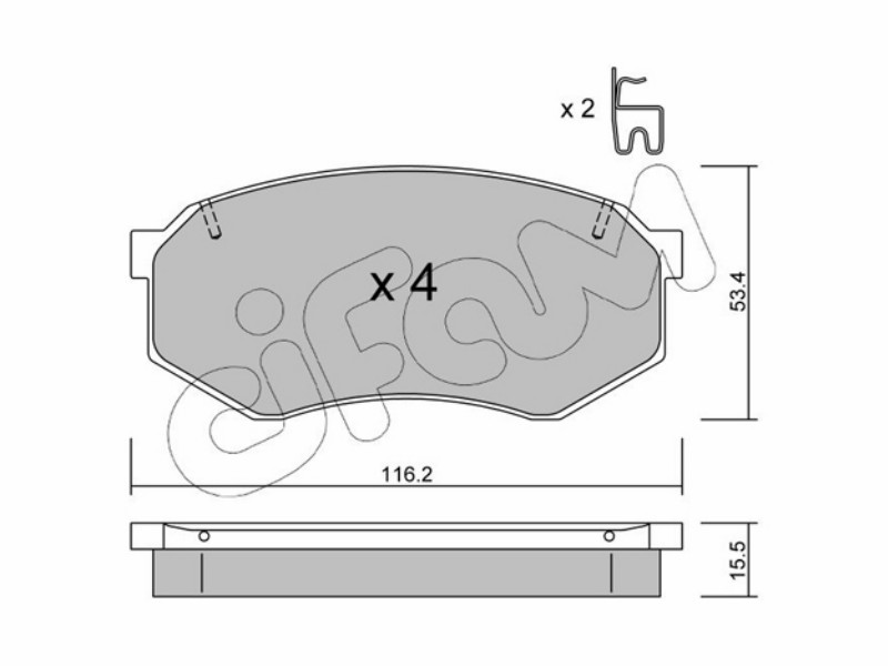 Brake pads