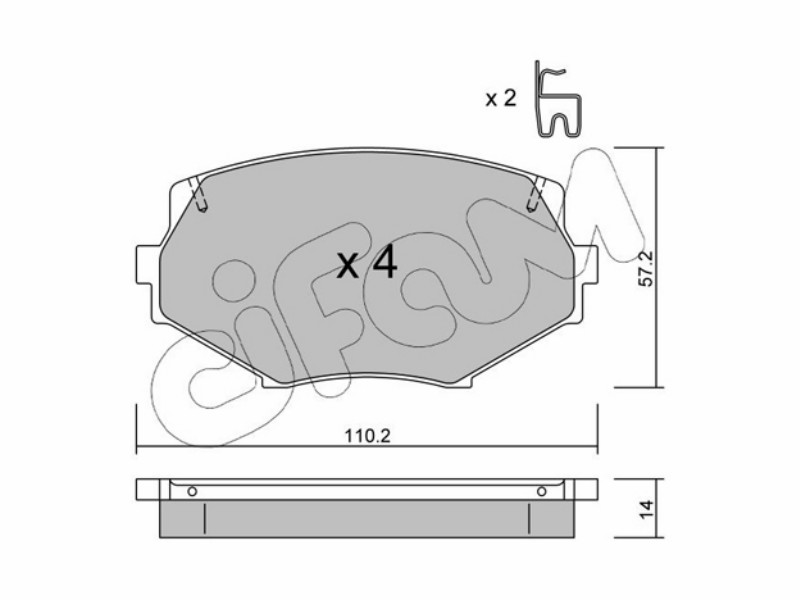 Brake pads