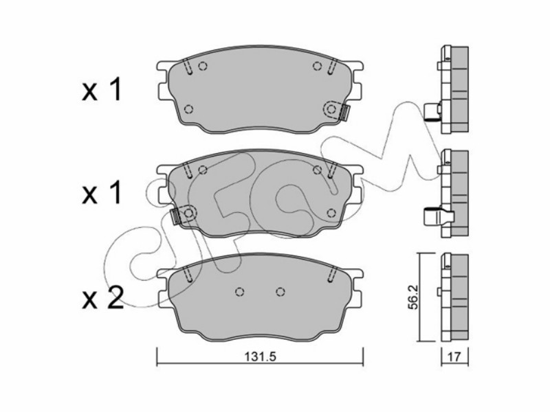 Brake pads