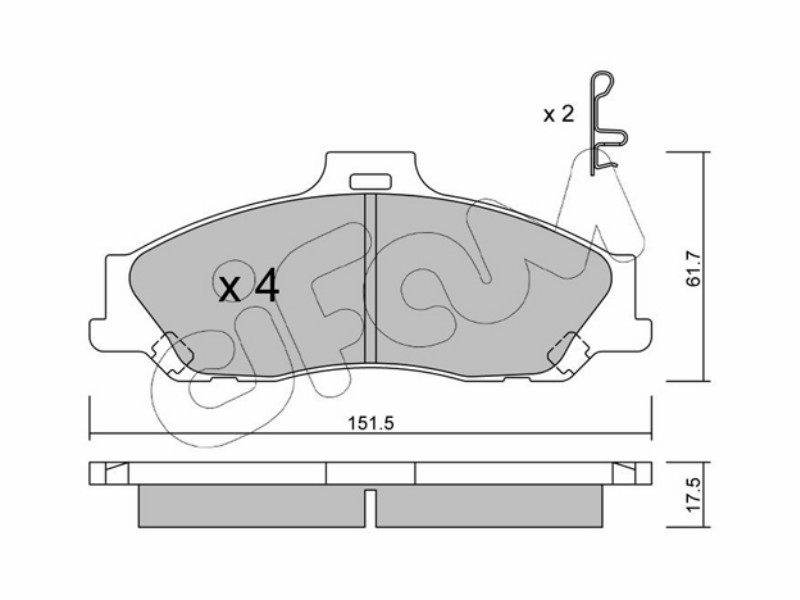 Brake pads