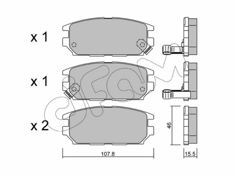 Brake pads