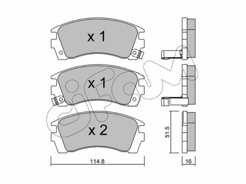 Brake pads