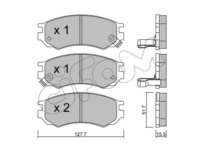 Cifam brake pads