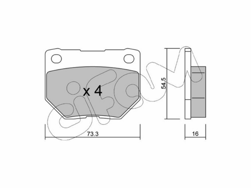 Cifam brake pads