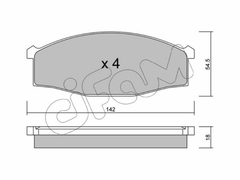 Brake pads