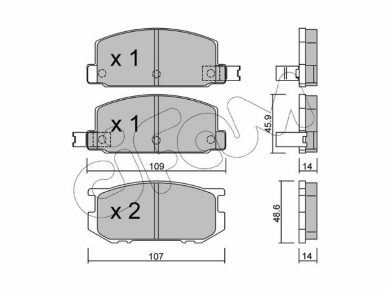 Brake pads