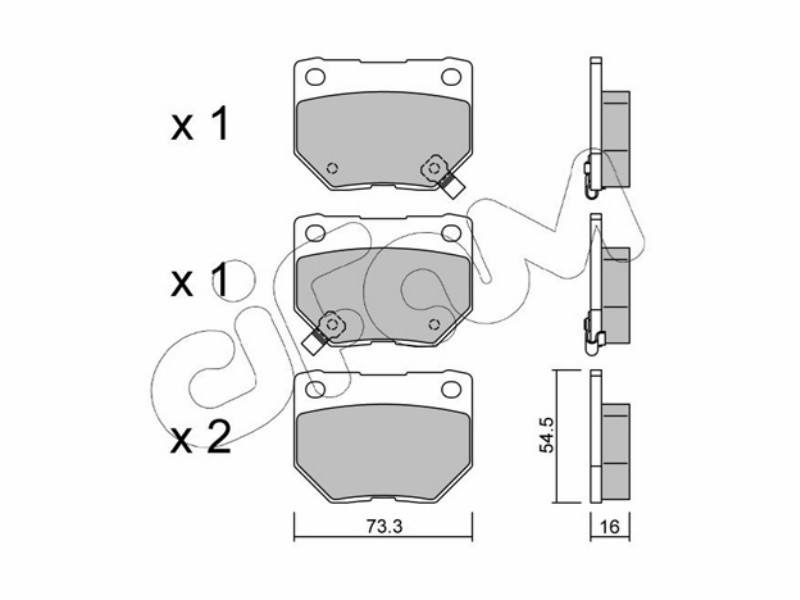 Cifam brake pads