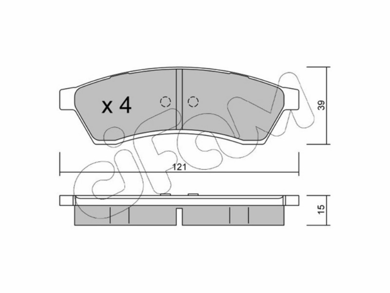 Cifam brake pads