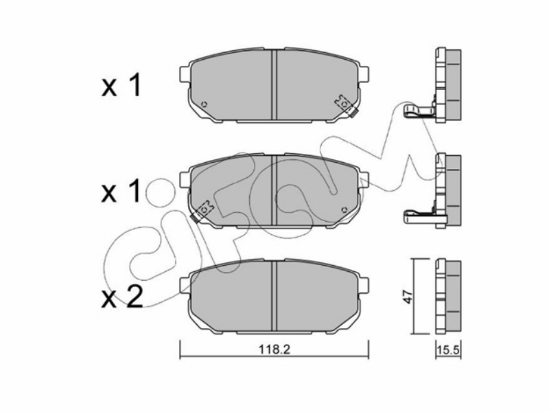 Brake pads