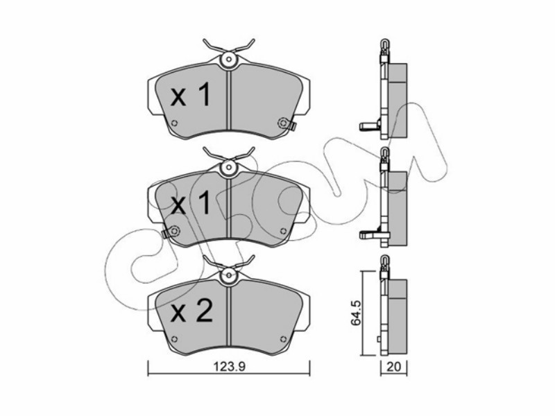 Brake pads