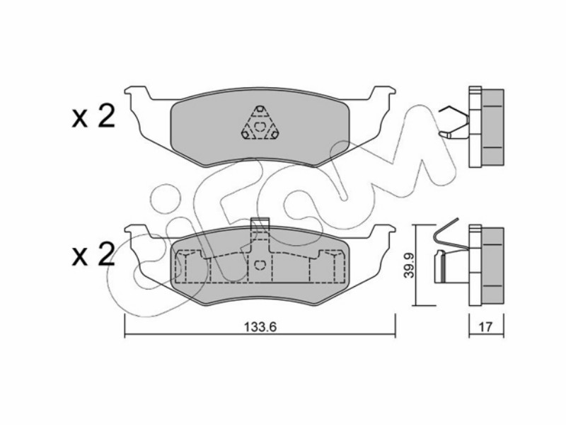 Cifam brake pads