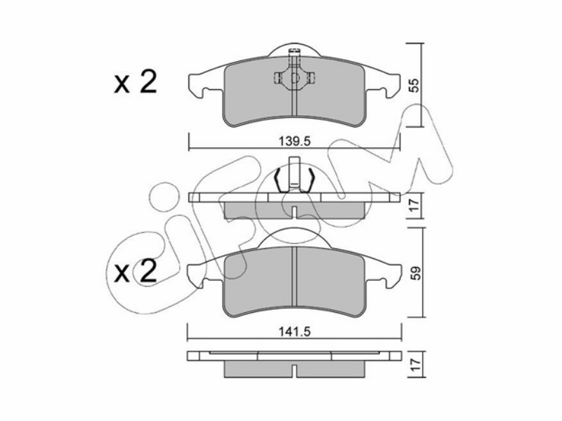 Brake pads