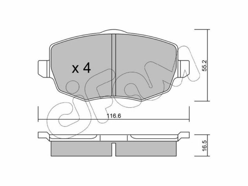 Cifam brake pads