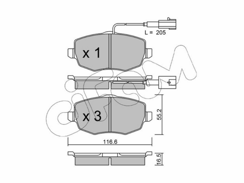 Brake pads