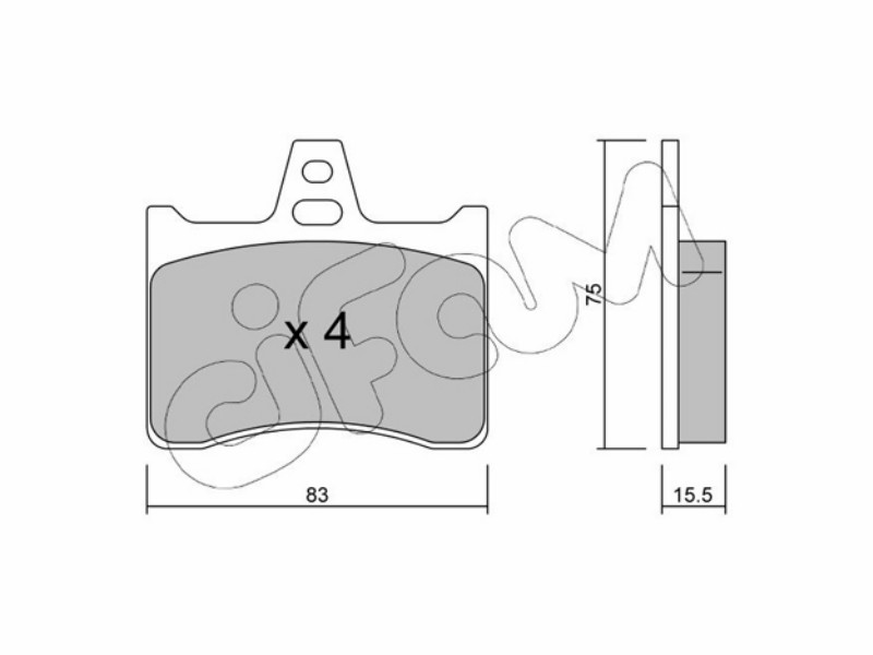 Cifam brake pads
