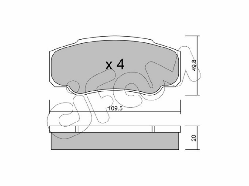 Brake pads