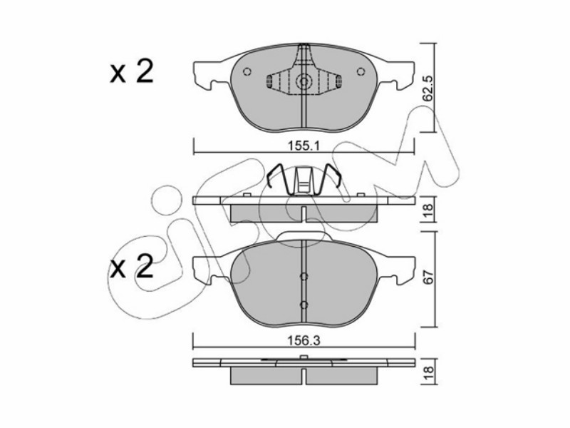 Brake pads