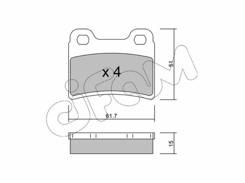 Cifam brake pads
