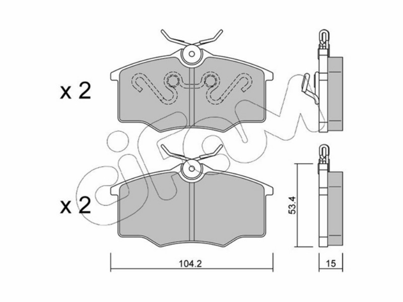 Cifam brake pads