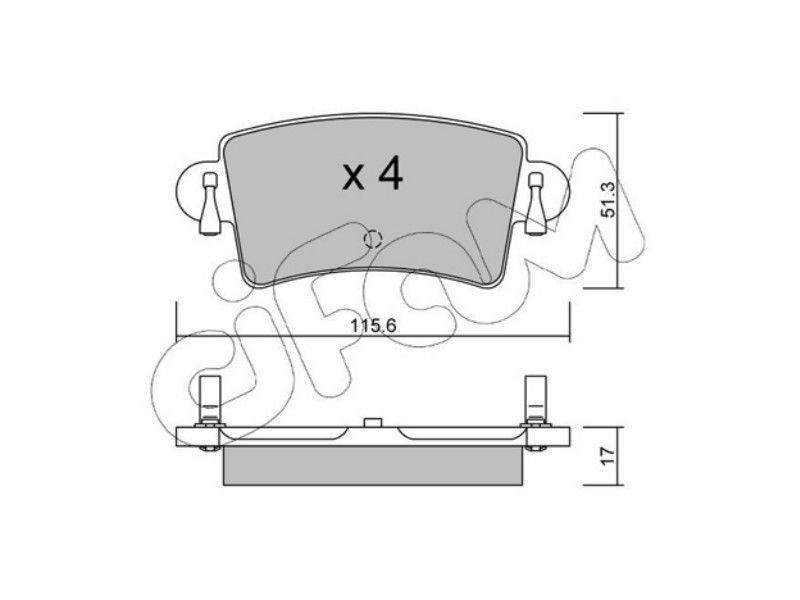Cifam brake pads
