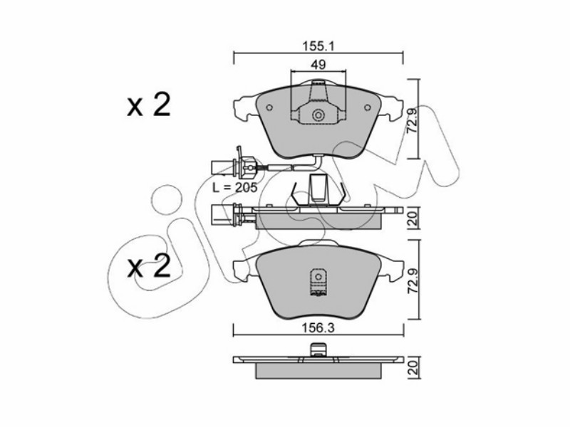 Cifam p.freno