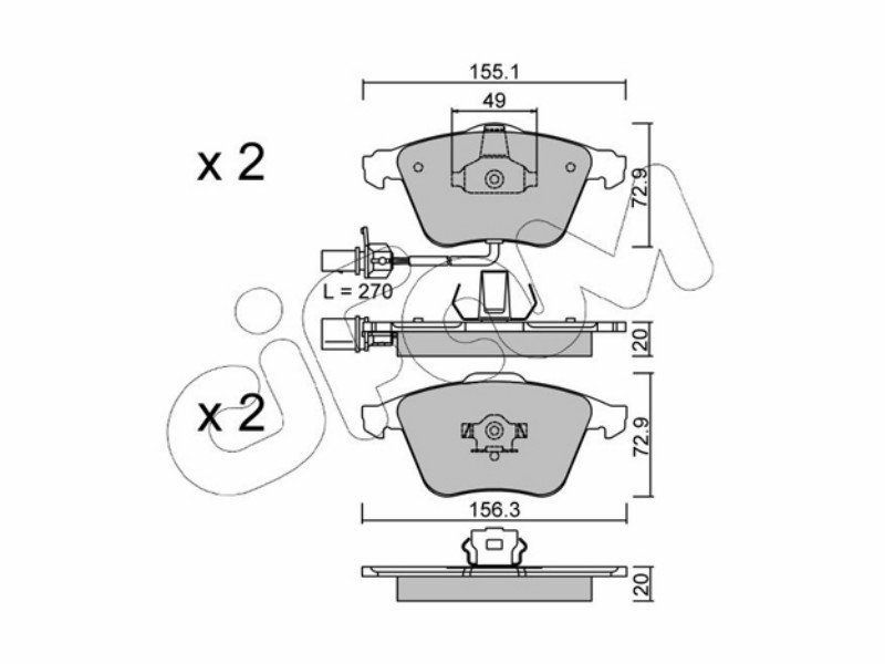 Brake pads