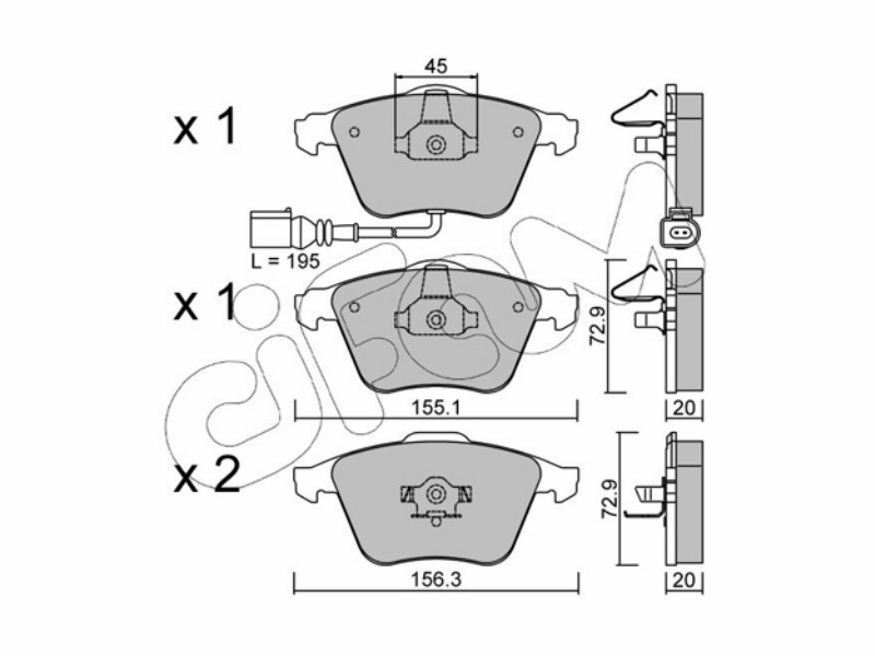 Brake pads